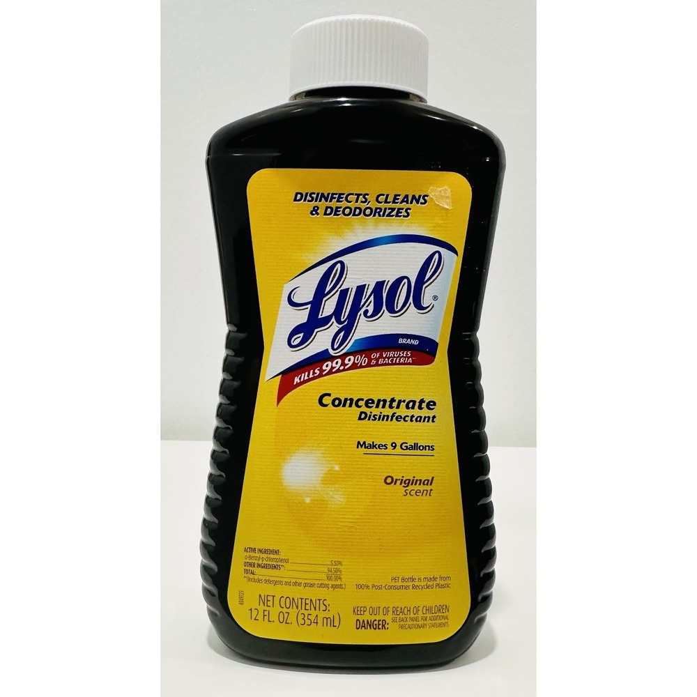 Lysol Concentrate Disinfectant - Original Scent - 12 Fl oz DISCONTINUED